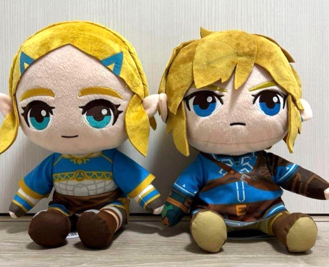 The Legend of Zelda Tears of the Kingdom Zelda Link L size Plush
