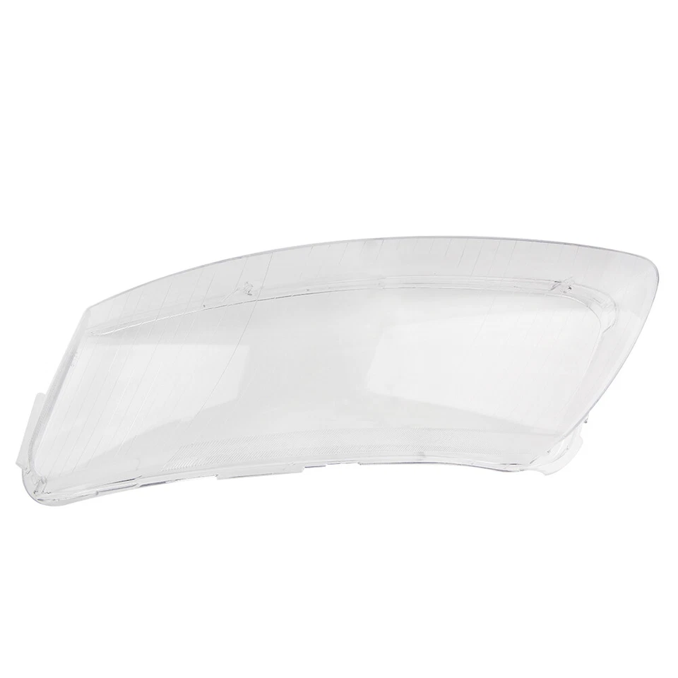 Pair Right + Left Clear Headlight Lens Lampshade Cover For Audi A6 C6 2006-2011 - Image 4 of 4