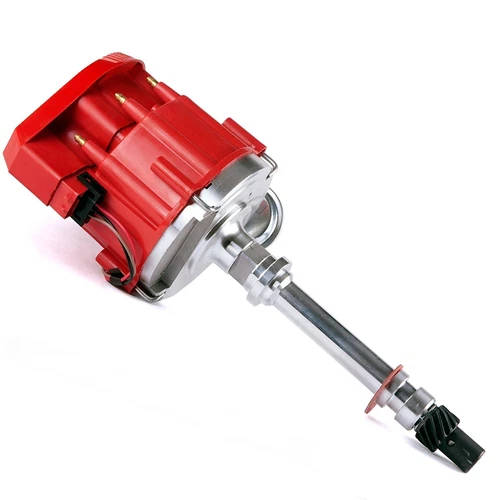SBC Chevy Performance HEI Distributor Red Cap Super Coil 305 350 400 Small Block - Picture 6 of 9