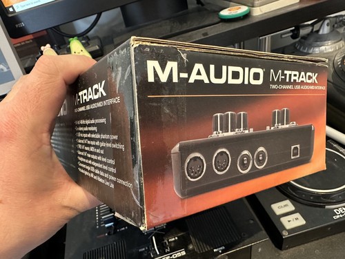 M-Audio M-Track 2 Channel USB Audio M-TRACK Including USB Cable Tested Working - Picture 22 of 24