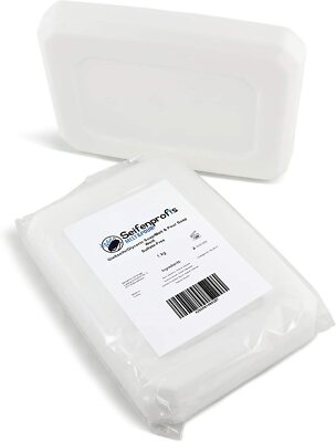 Rohseife Gießseife Weiß 1 kg (SLS/SLES-Frei)