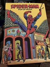 Vintage AMAZING SPIDER-MAN POP-UP BOOK 1980 Marvel Comics Group ISBN 0960414622
