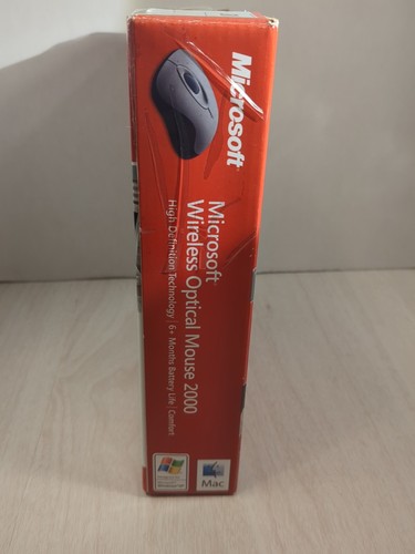 Microsoft Wireless Optical Mouse 2000 dpi1000 USB Receiver NEW - Picture 5 of 7