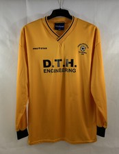 Worksop Town Linden Whitehead Matchworn  Football Shirt 2001 (XL) Prostar D210