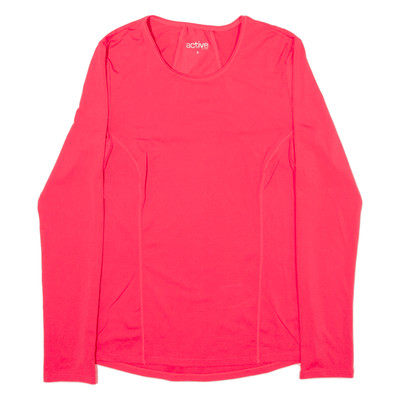 ACTIVE Damen T-Shirt Rosa Langarm S