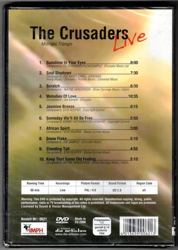 The Crusader - ****Live**** - DVD - NEU/OVP (2006) - Picture 2 of 2