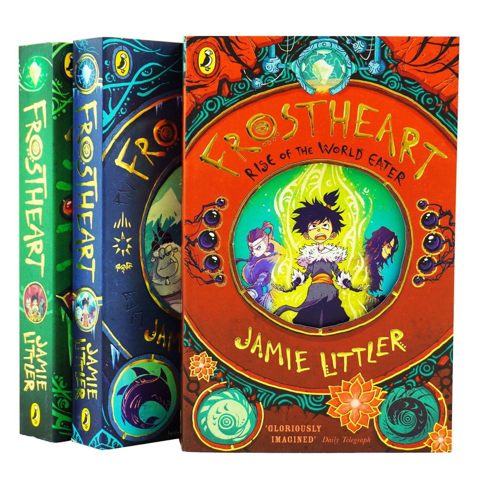 Frostheart Trilogy By Jamie Littler Jamie - 3 Books Set  -Ages 8-12 -Paperback