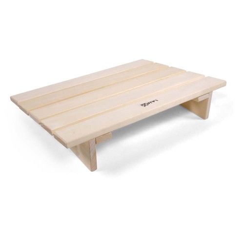Sauna Kopfstütze Premium Handarbeit Made in Europe Espenholz mit FSC-Zertifikat - Bild 8 von 8