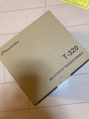 Phasemation T-320 MC Step-up Transformer for MC Stereo Cartridges New - 第 5/7 張圖片