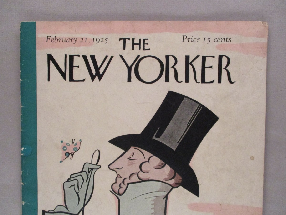The New Yorker Magazine #1 - February 21, 1925 ~~ rare first issue
