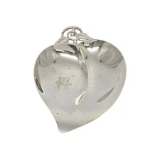 Tiffany & Co Sterling Silver Leaf Dish/Bowl 22885 w/Monogram #19273