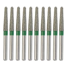 Dental Diamond Burs 856/018C Round End Taper Coarse Friction Grip High Speed