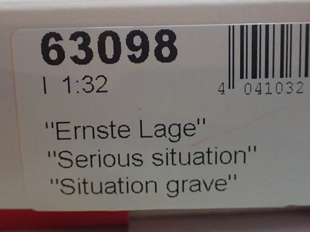 Preiser Ernst Lage Stehed dicker Mann 63098 Spur 1 OVP 1:32 3 Fig - Bild 2 von 2