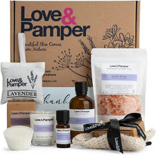 Sleep Well - Luxury Lavender Aromatherapy Pamper Gifts for Women: Improve Wellne