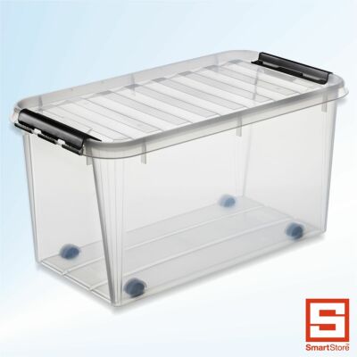 ORTHEX SmartStore Classic 70 - 70 Liter Aufbewahrungsbox mit Rollen
