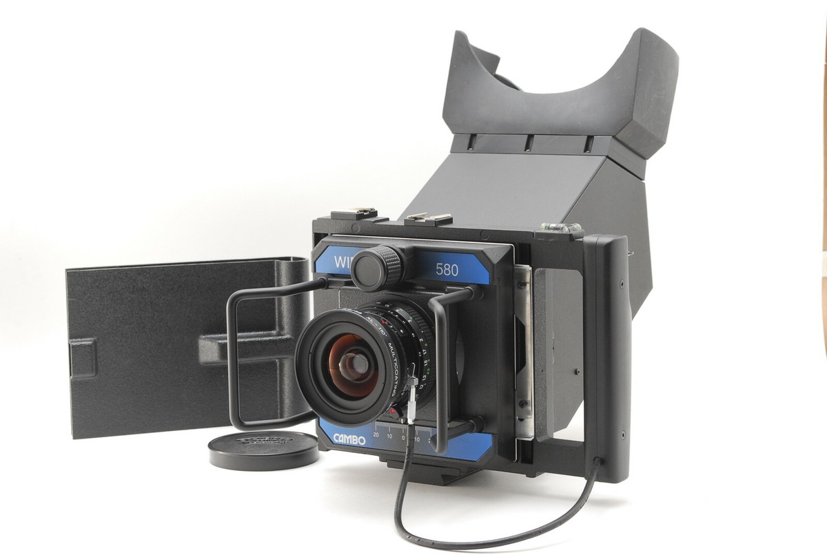 TOP MINT CAMBO WIDE 580 4x5 Camera w/ Super Angulon 58mm 5.6 TOP MINT CAMBO WIDE 580 4x5 Camera w/ Super Angulon 58mm 5.6