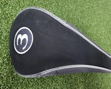 Majek Black 3 Wood Headcover  /  With Zipper  /  Good Condition  /  jd1765