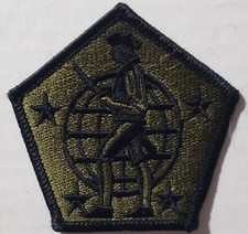 USA ARMY RESERVE UNITED STATES PERSONNEL CENTER COMMAND CLOTH SLEEVE PATCH