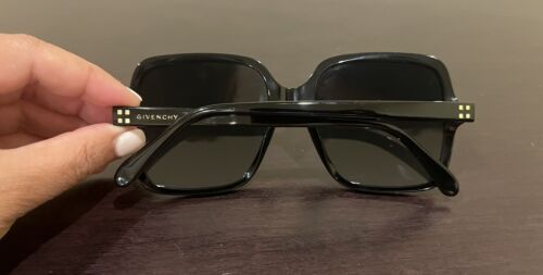 GIVENCHY Women’s GV 7123/G/S 8079O 55-19-145 Black Large Oversized Sunglasses - Picture 10 of 11