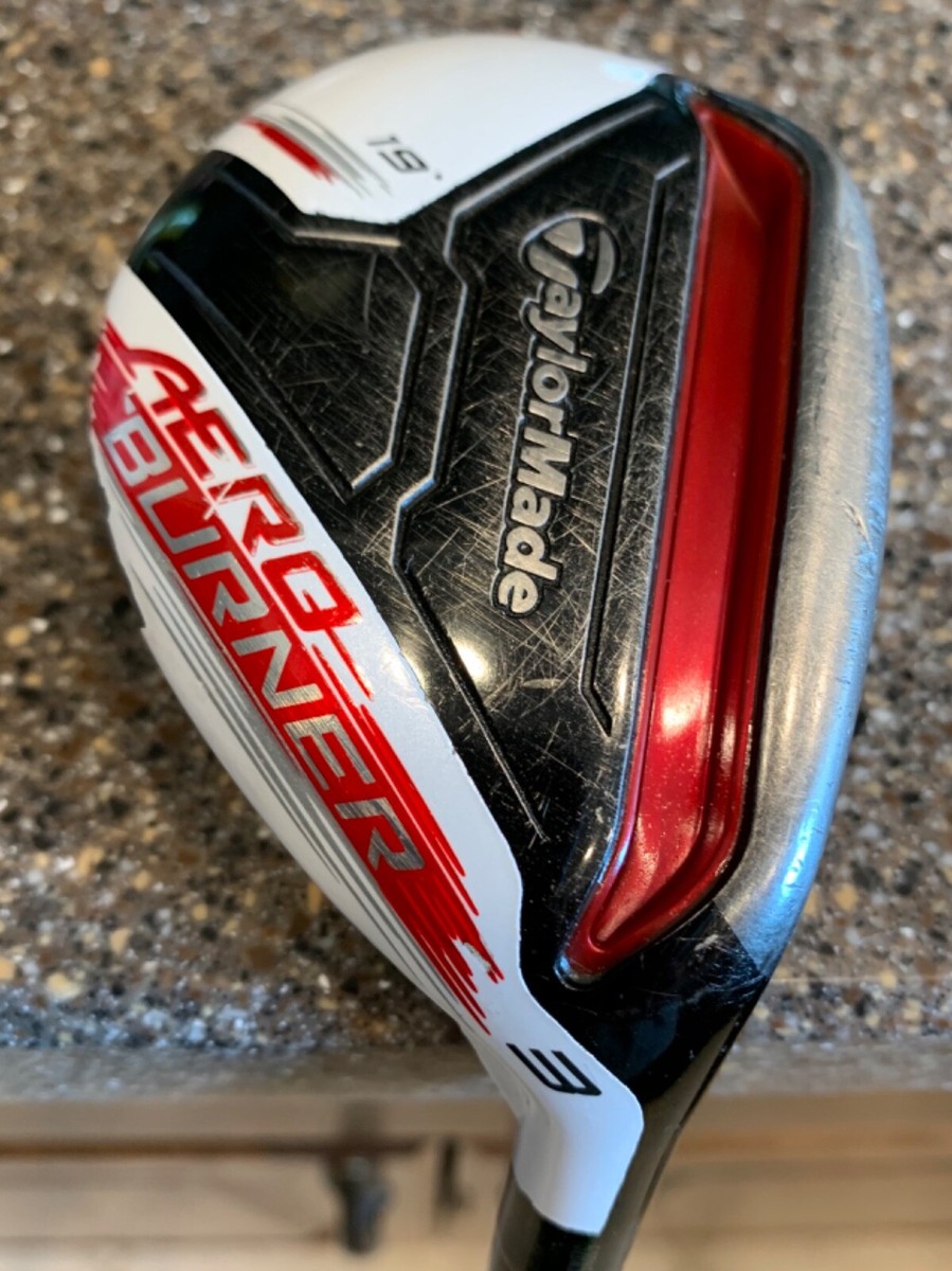 TaylorMade Aeroburner 3番ユーティリティ TaylorMade AeroBurner 3-Wood 15* Stiff Flex Graphite LH
