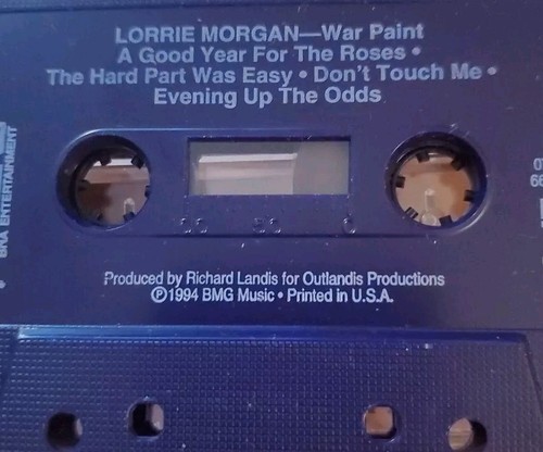 Lorrie Morgan - War Paint (Cassette, 1994) - Picture 6 of 6