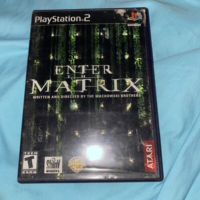 Enter the Matrix (Sony PlayStation 2, 2003) PS2 Complete