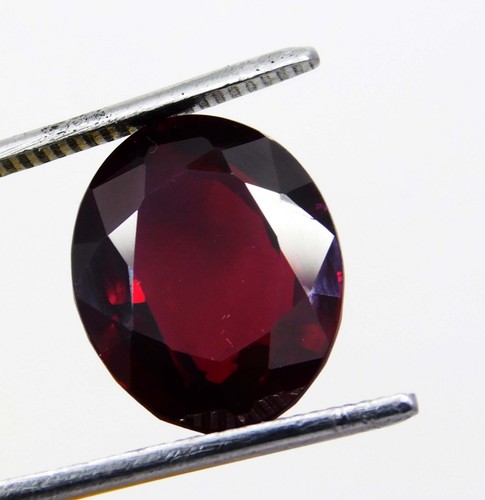 Zertifizierter 13,95 ct natürlicher seltener roter Painit ovaler Schliff loser Edelstein - Bild 4 von 8