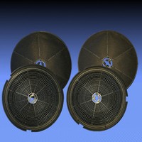 Mega Sparset 4 Aktivkohlefilter Kohlefilter Filter FüR Dunstabzugshaube D180