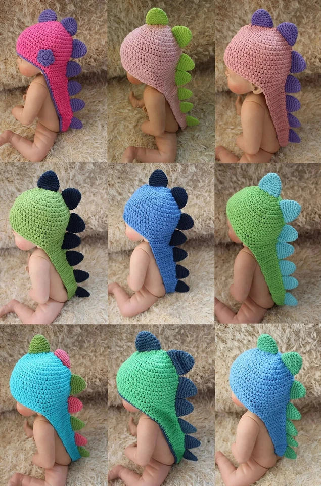 New Wholesale Lot 50 Knit Cotton Newborn Baby Child Hat NewBorn Photo Prop Hats - Image 2 of 4