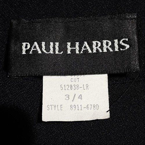 Paul Harris Long Sleeve Sheath Fitted Military Mad Men Dress - Picture 7 of 7