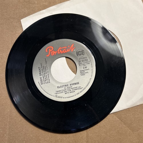 Eddie Eddy Grant Electric Avenue/Time Warp 1982 Portrait Records 45
