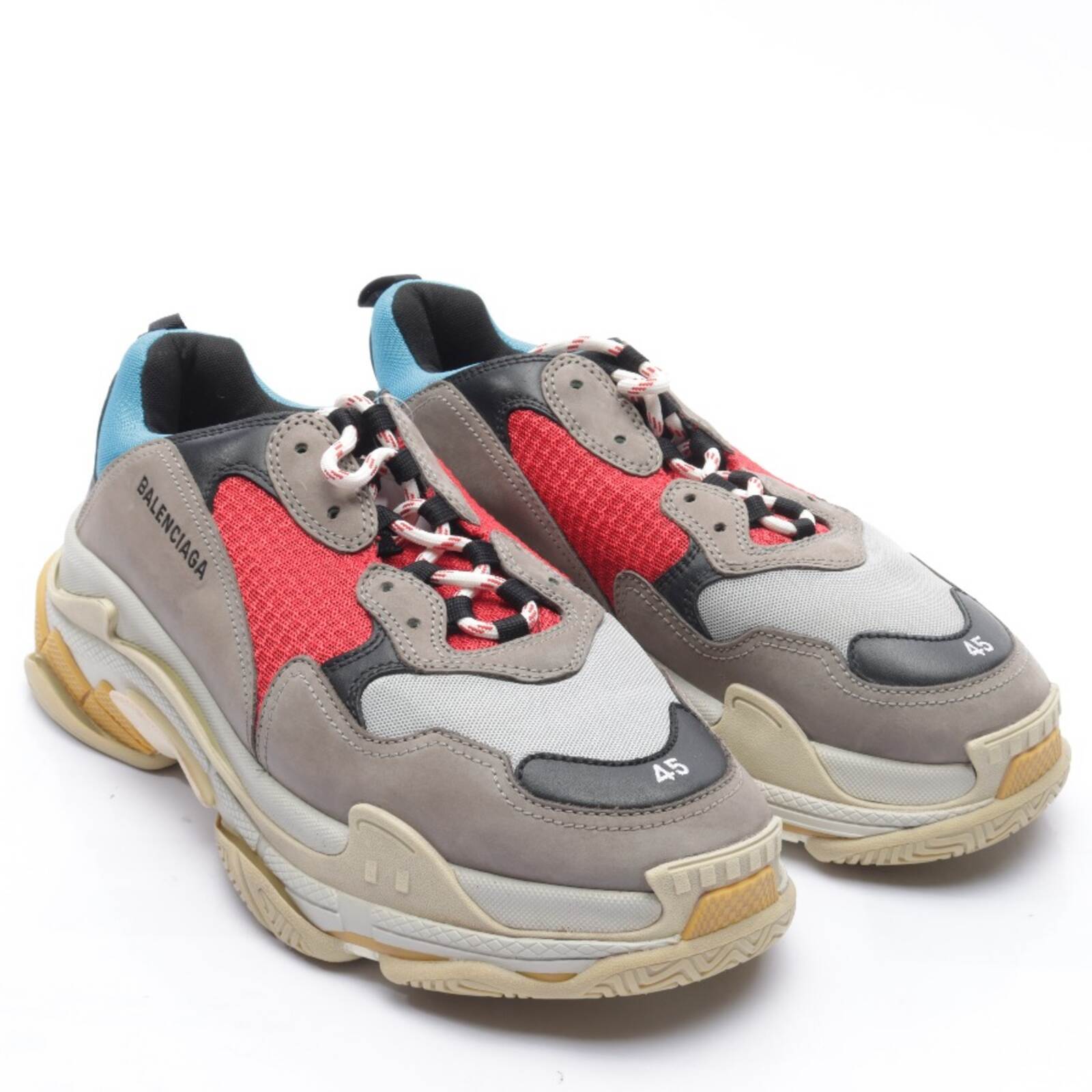 Кроссовки Balenciaga Mehrfarbig 45 евро Neu Triple S 111390₽