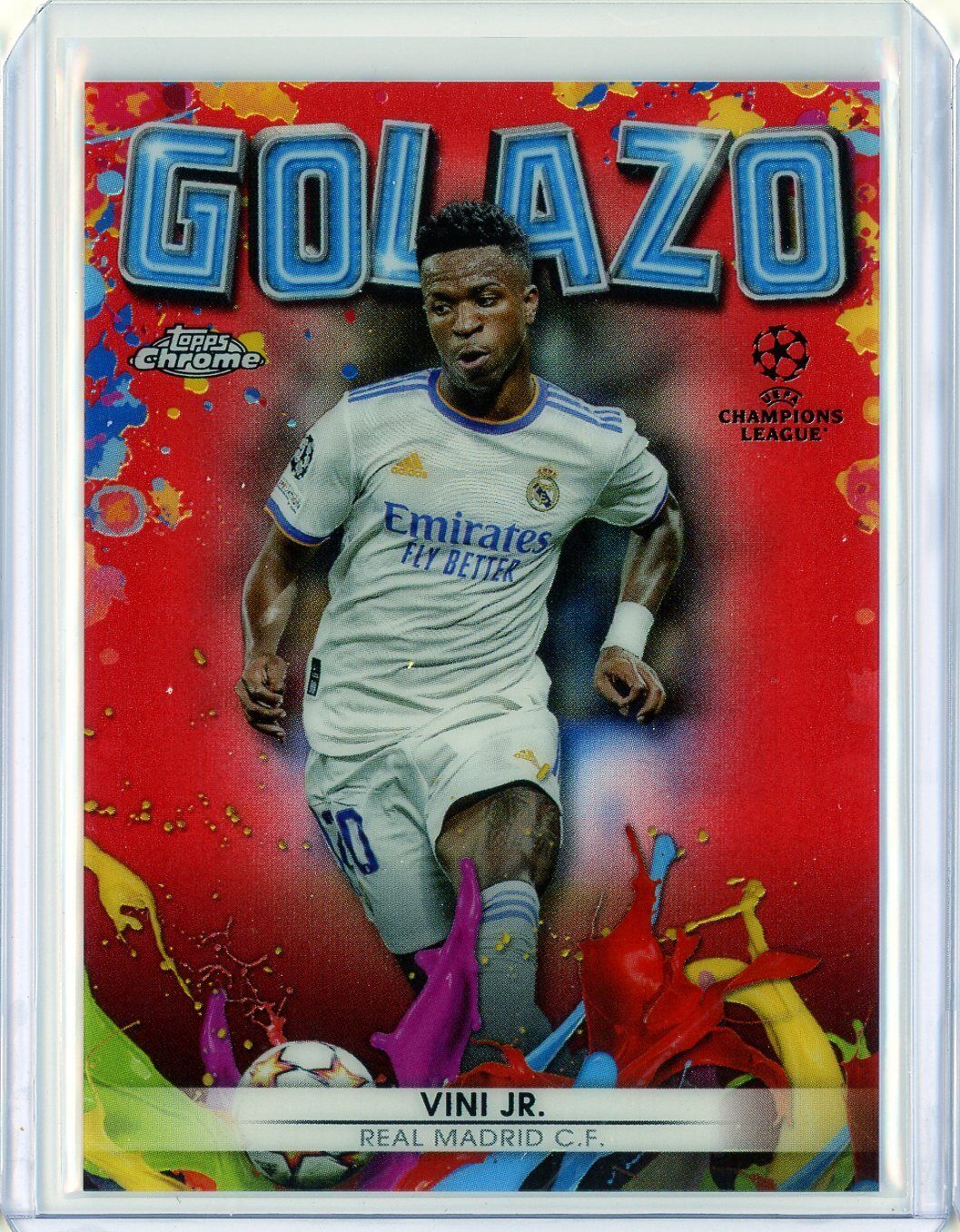 Topps Chrome UEFA 25枚限定 VINICIUS JUNIOR