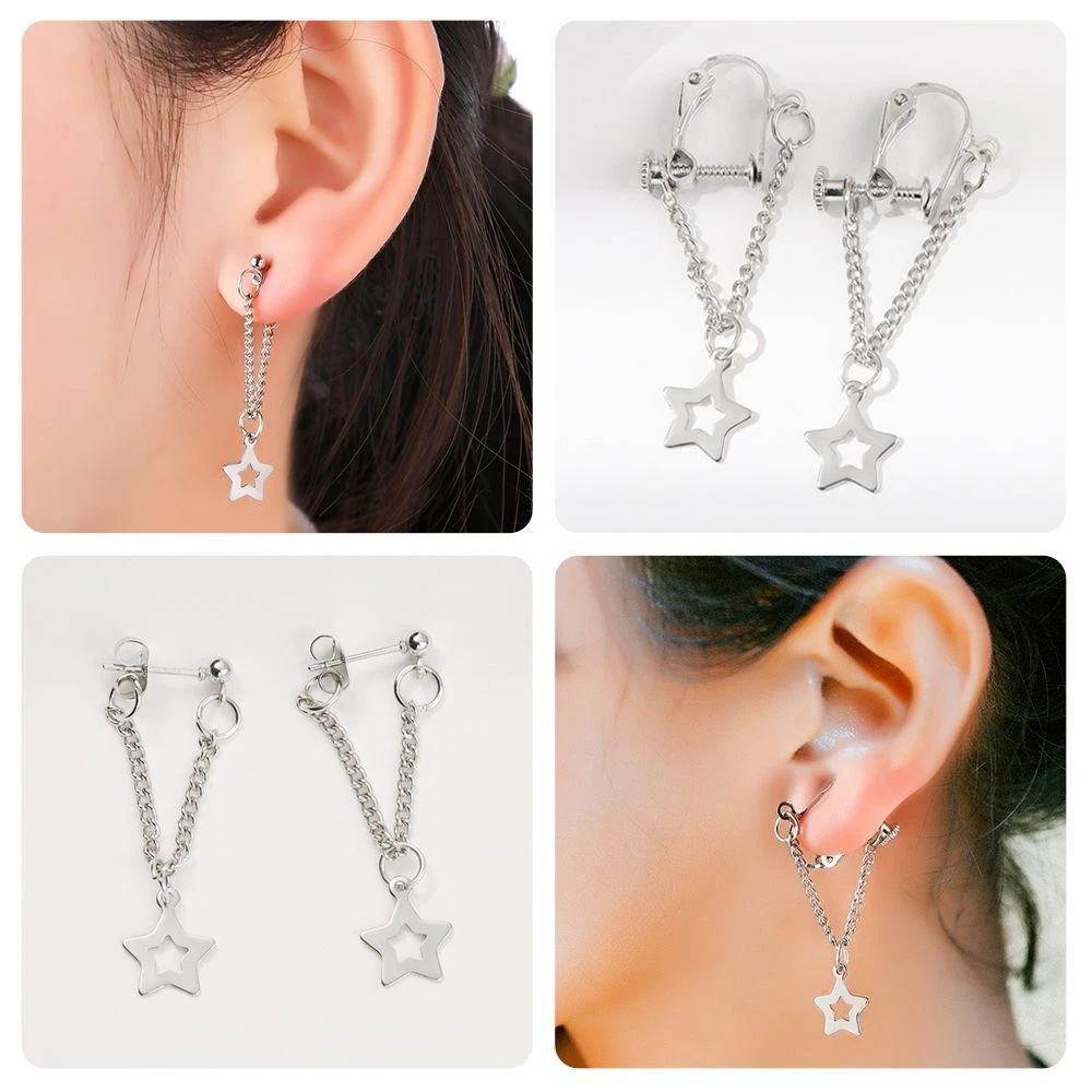 Star 2024 chain earrings