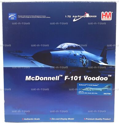 ホビーマスター 1/72 McDonnell F-101 Voodoo F-101B Voodoo 1:72 Diecast Model - Hobby Master HM-HA3701