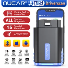 MUCAR DriverScan Bluetooth Bidirectional All System Diagnostic Tool OBD2 Scanner