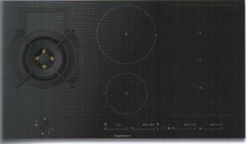Küppersbusch KIG 9850.0  Induktionskochfeld mit Dual Gaswok glideControl Mixkoch