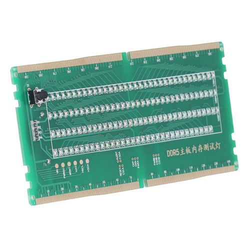 DDR5 Desktop Płyta główna Karta testowa Gniazdo pamięci Płyta testerowa ze światłem LED - Zdjęcie 2 z 12