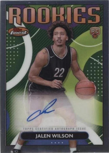 2023-24 Topps Finest - Jalen Wilson #RFA-JW