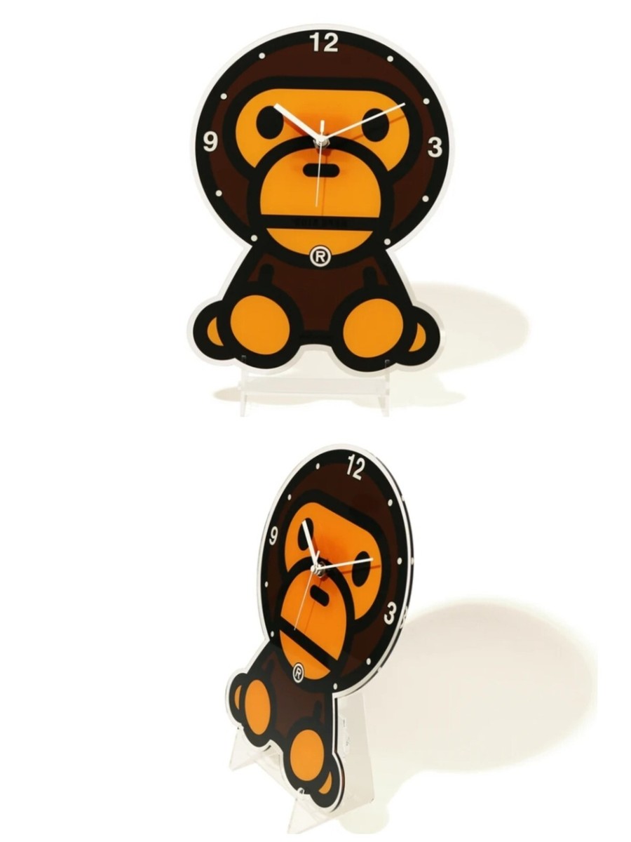 A Bathing Ape BABY MILO WALL CLOCK 2G20-182-115 | eBay