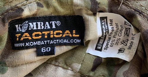 Multicam MTP Kombat Tactical Tough Boonie Hat Size 60 - Picture 3 of 3