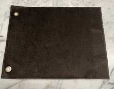 Microsuede Fabric, Faux Suede solid Color:BROWN 56"W W/Backing Soft and Supple