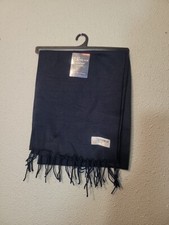 Homesmart Scarf Cashmere Feel NWT Navy Blue NICE Soft