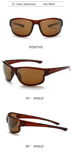 New Full Frame Unisex Fashion Retro Polarized Glasses Outdoor Sunglasses 1806 - Picture 13 of 15