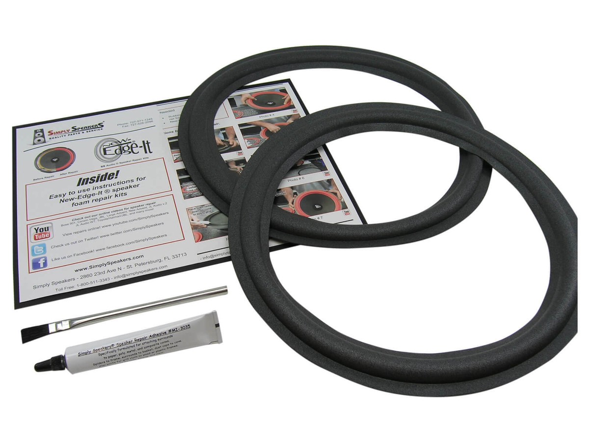 2 PZ 6.5" AFT Altoparlante Schiuma Circonda Per JBL 4206 4401 - Foto 13