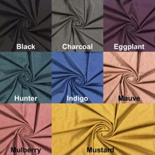 French Terry Suede Faux Knit - Stretch Fabric, Apparel, Sewing