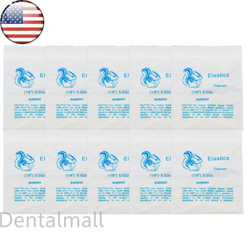 US Dental Orthodontic Rubber Bands Ortho Elastics Latex Braces 3.5 5.0 6.5 OZ - Picture 54 of 110