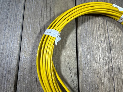 OLD SCHOOL BMX BRAKE CABLE HOUSING ROLL YELLOW JAPAN NOS OLDSCHOOL VINTAGE BMX - Picture 5 of 8