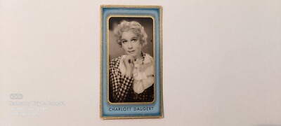 Zigarettenbild Bunte Filmbilder Bild Nr. 55 Charlott Daudert Lloyd Zigaretten