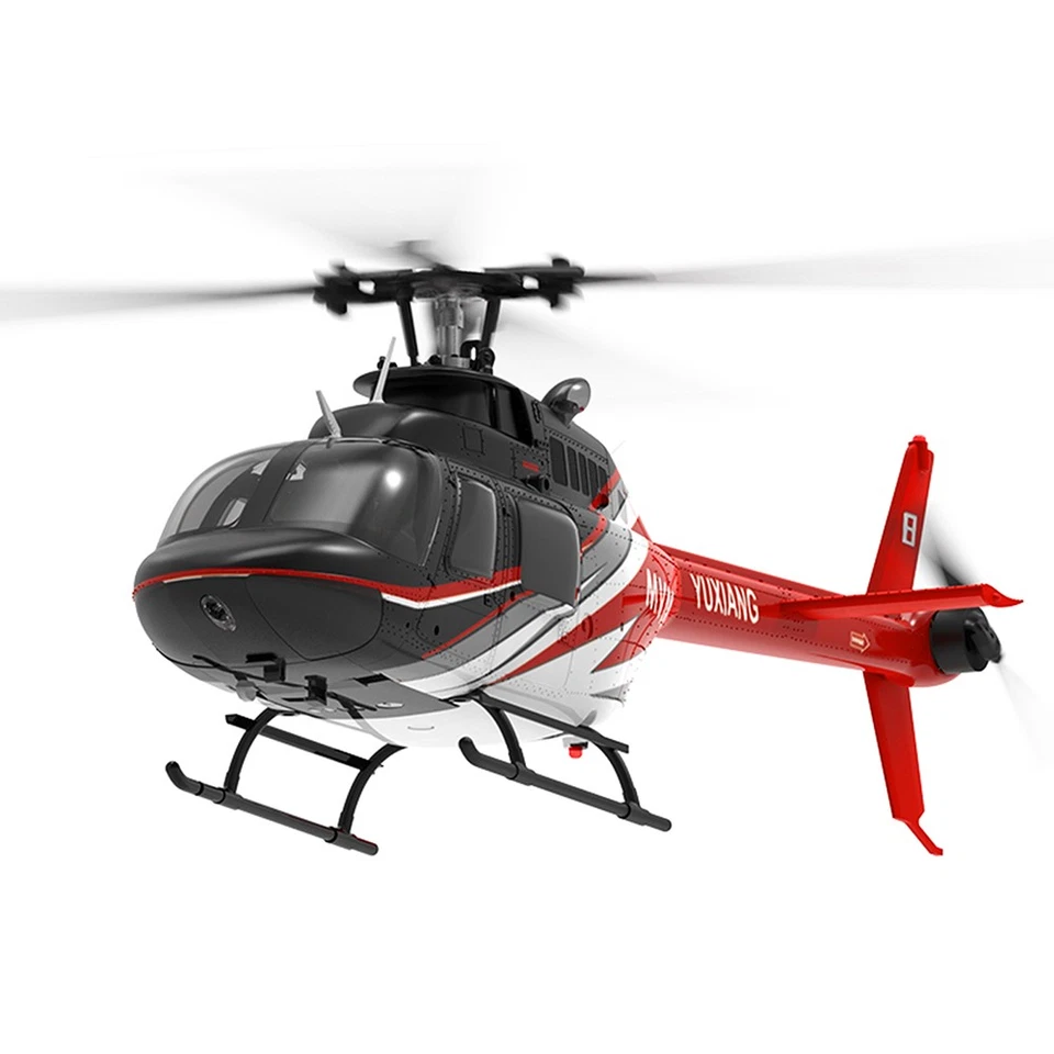 YU XIANG Bell-206 2.4G 6CH Helicopter Aileronless Brushless Motor 6Axis Gyro Toy - Bild 2 von 4